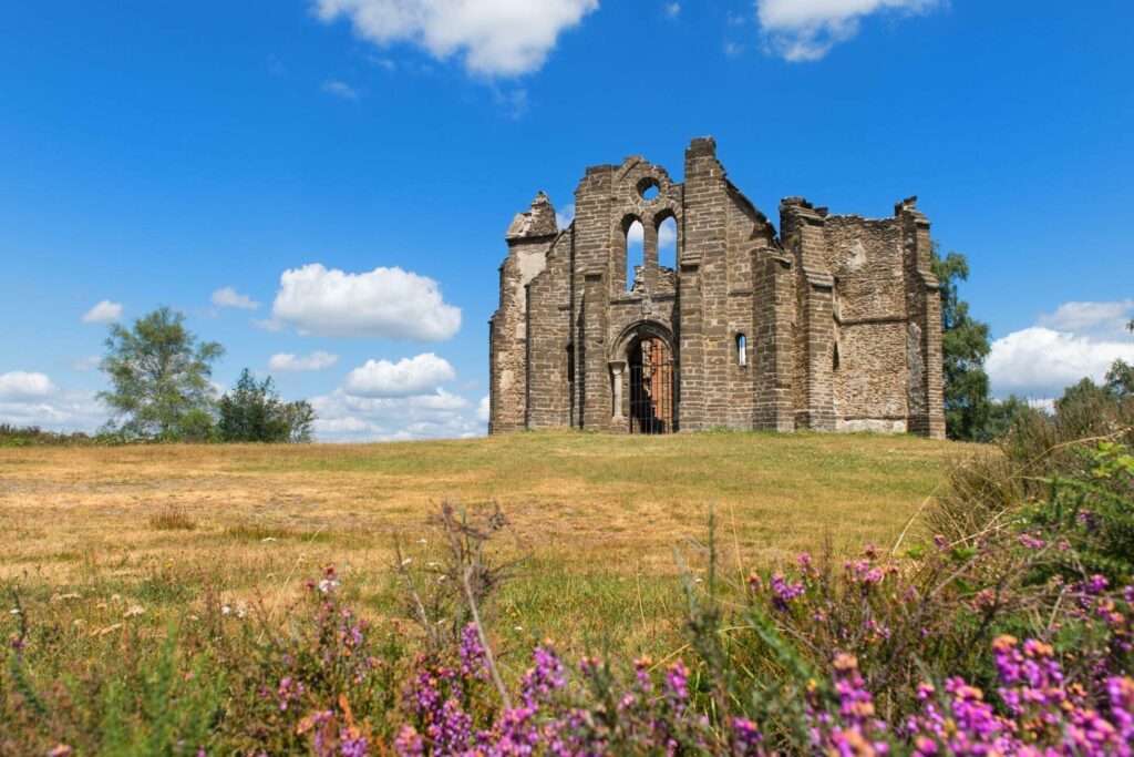 Mont Gargan et les ruines de la chapelle