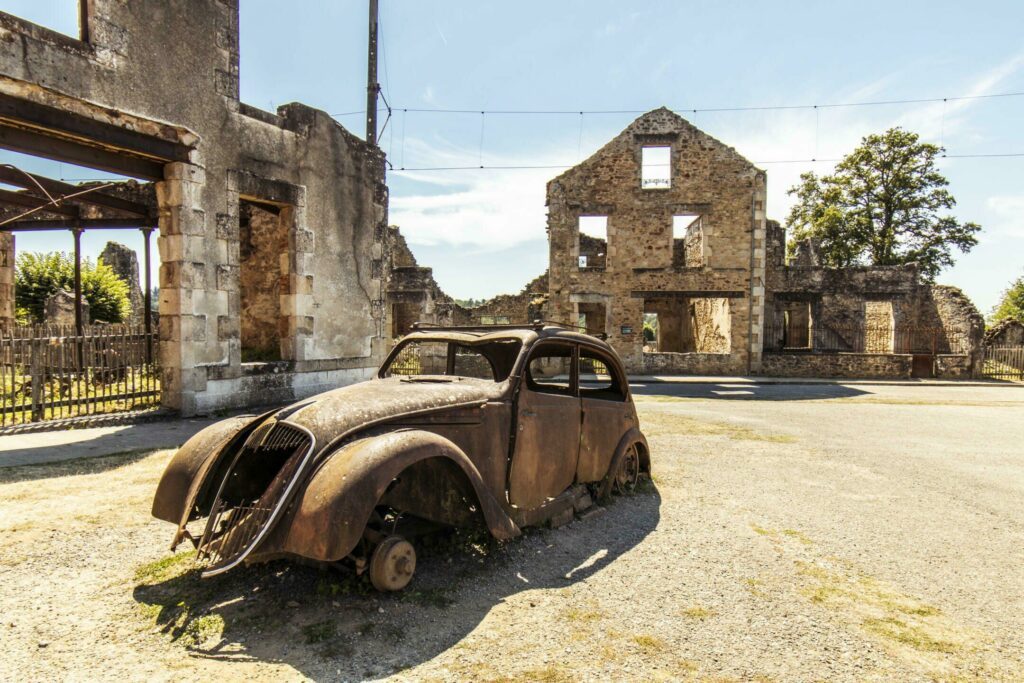 Oradour sur Glane autour de Limoges