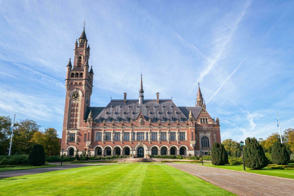 Palais de la Paix de La Haye aux Pays Bas
