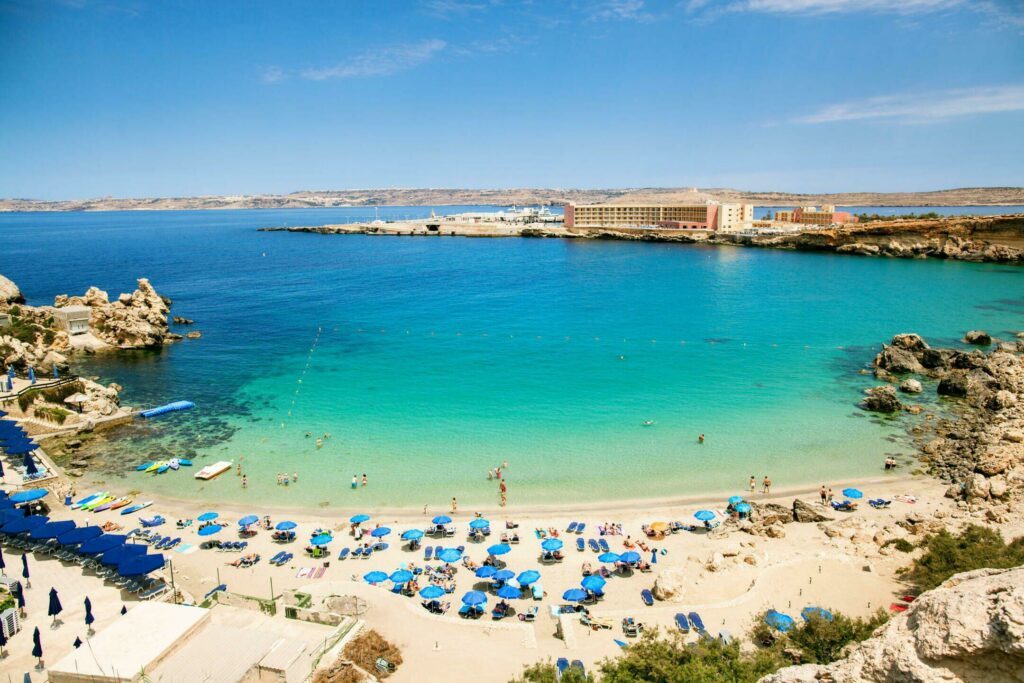 Paradise Bay parmi les plages de Malte