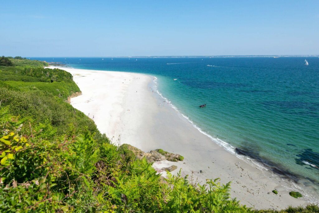 Plage des Grands Sables à l'île de Groix