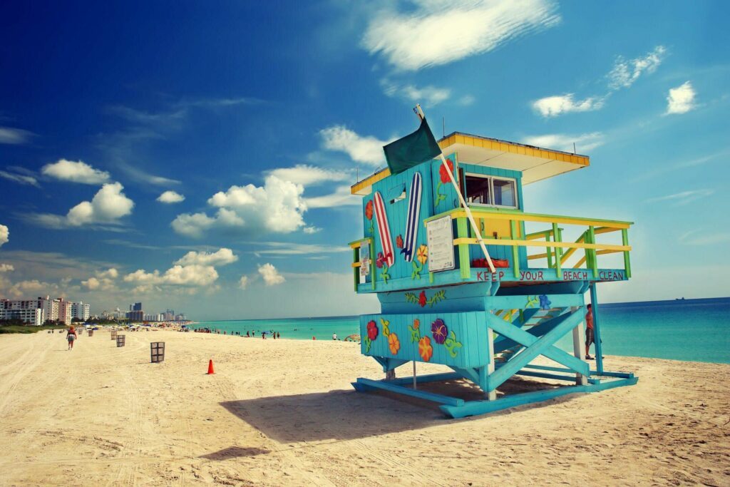 South Beach Miami Floride
