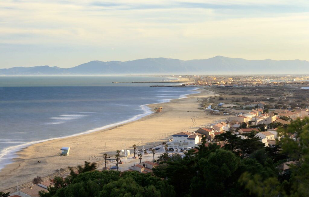 Vue sur Leucate