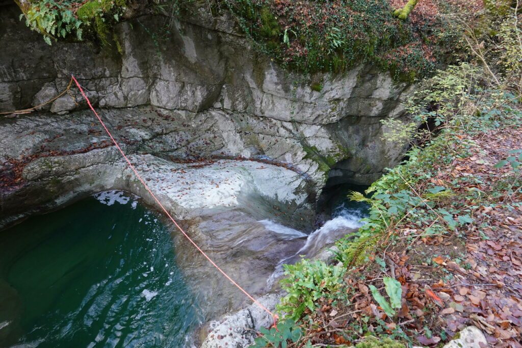 Faire du canyoning dans les Bauges