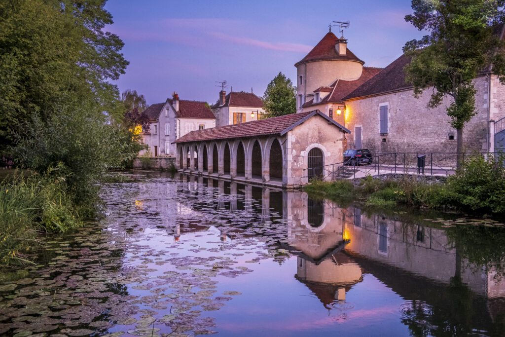 Chablis dans les villages de Bourgogne