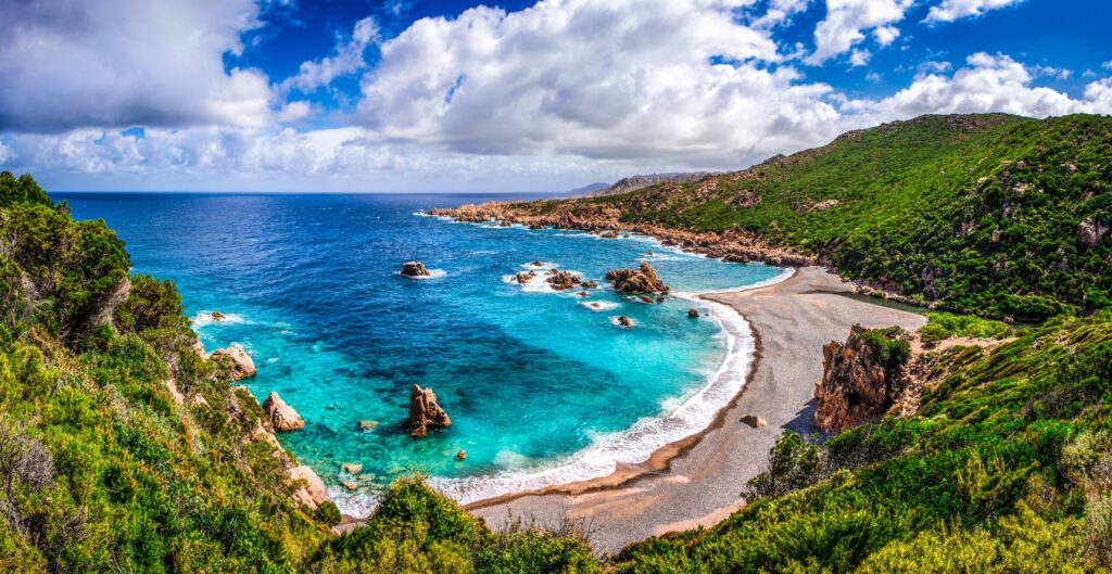 La Costa Paradiso en Sardaigne