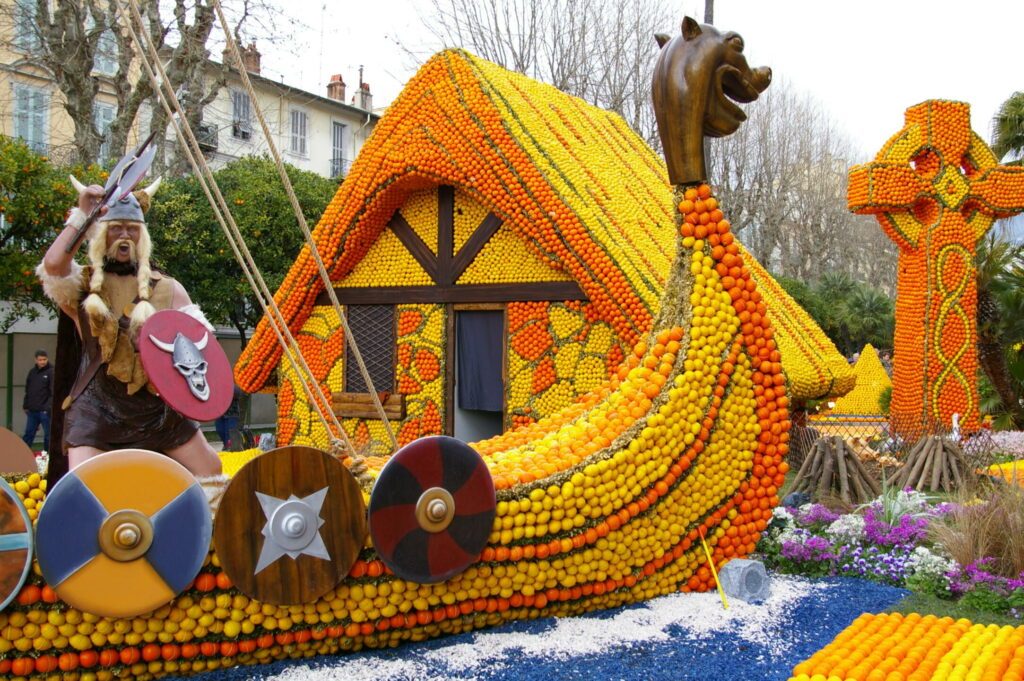 La fête du citron à faire à Menton