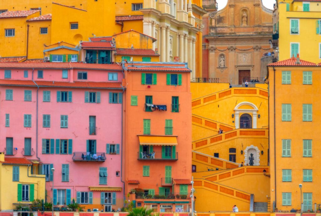 La vieille ville de Menton