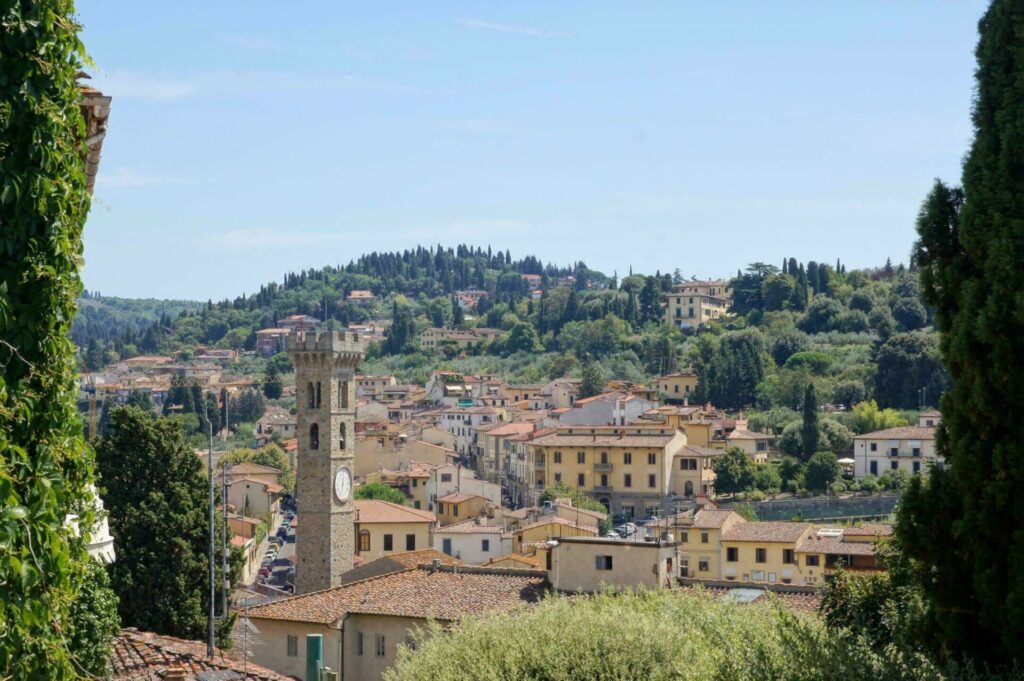 La ville de Fiesole toute proche de Florence