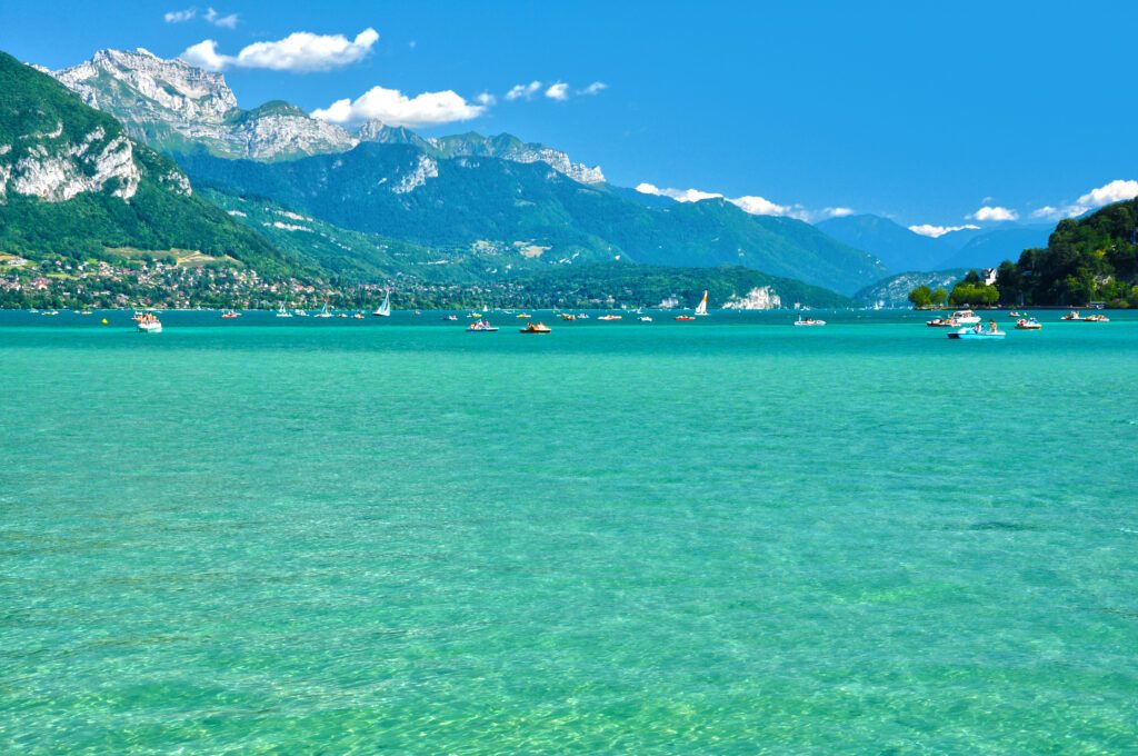 Le lac d'Annecy