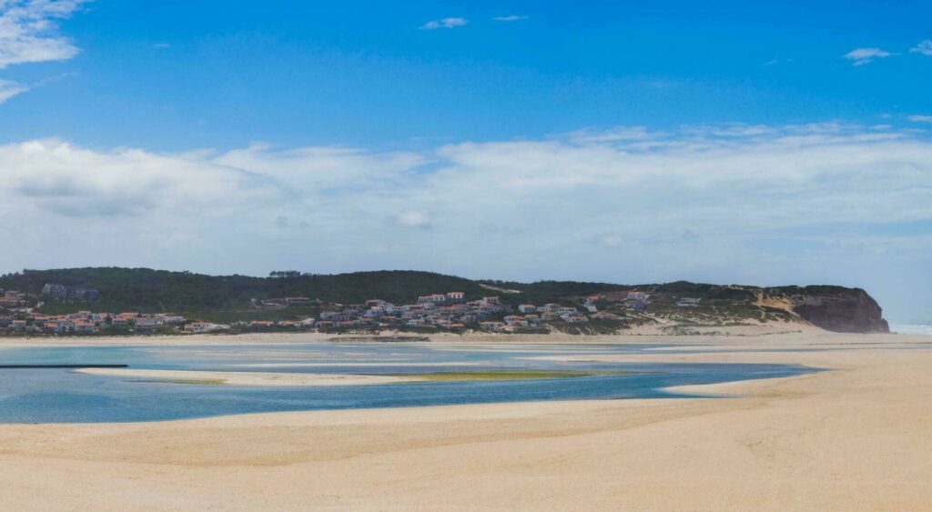 Lagoa de Óbidos au Portugal