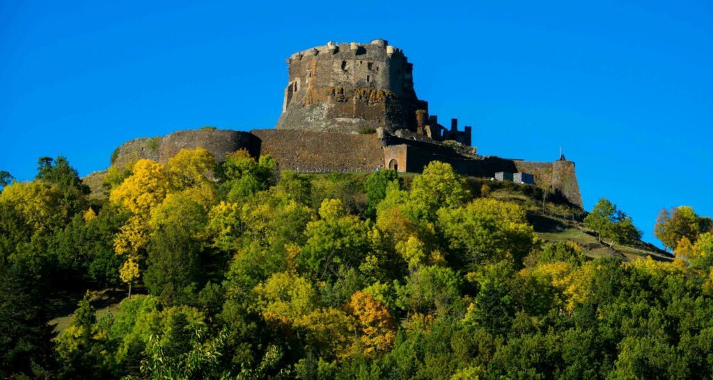 Le château de Murol en Auvergne