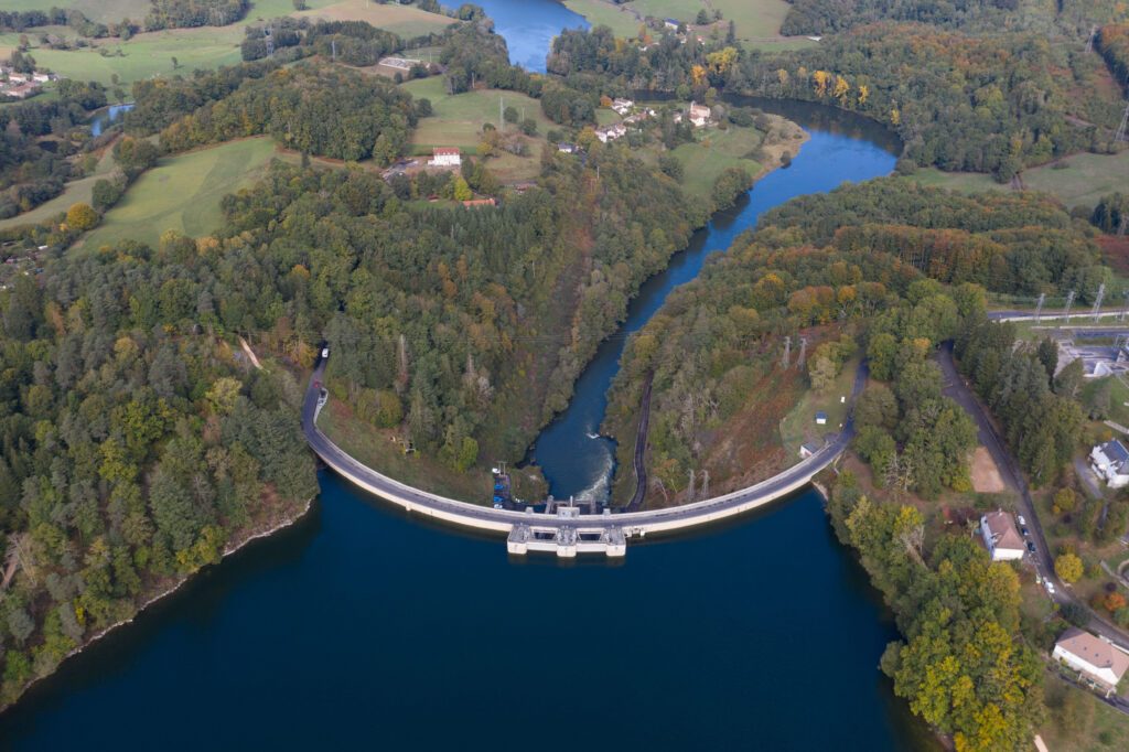 FRA - HYDROELECTRIC DAM OF SAINT ÉTIENNE CANTALES