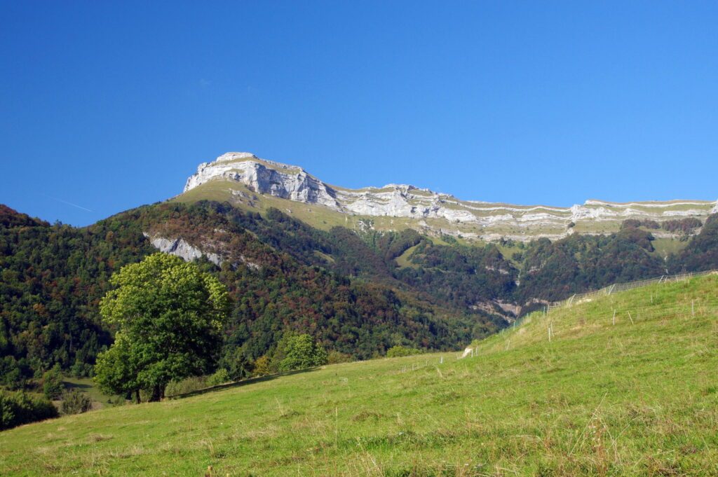 Le massif des Bauges autour de Chambéry