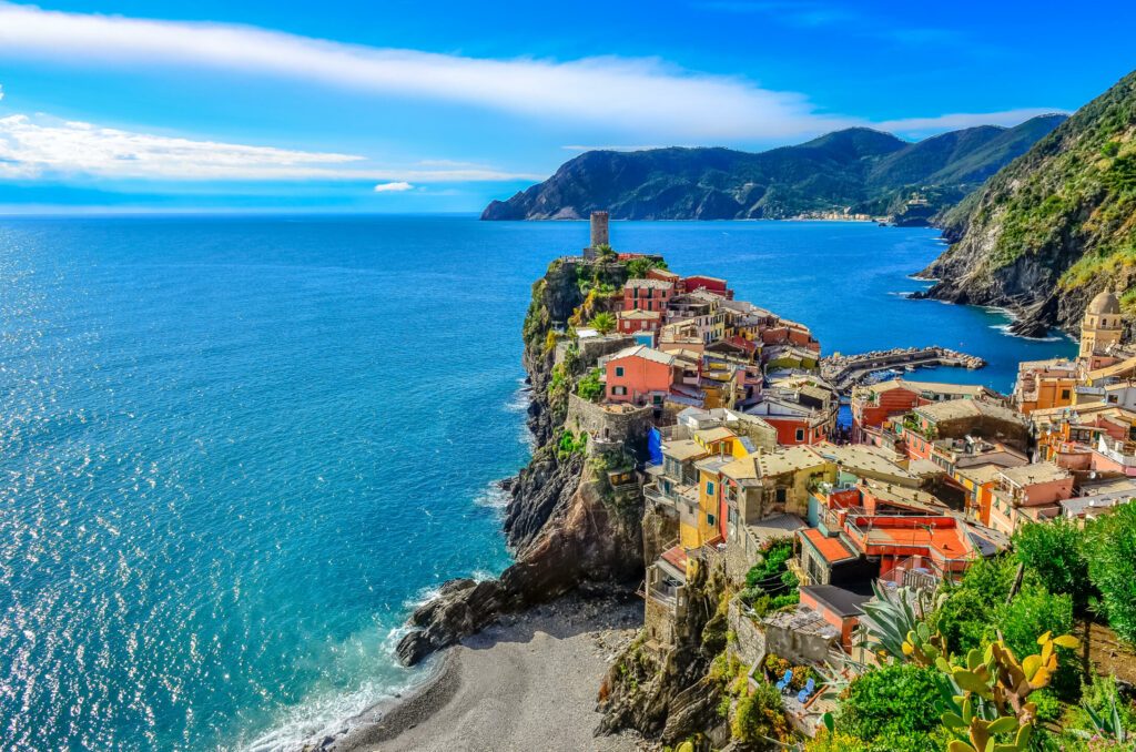 Le village de Vernazza dans les Cinque Terre