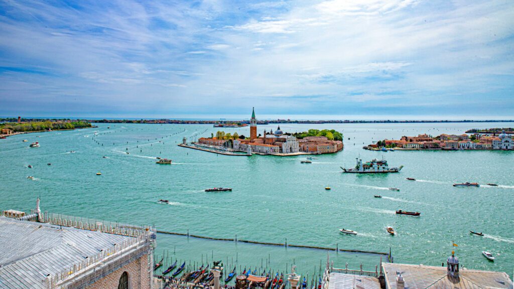 Les paysages vénitiens en Italie