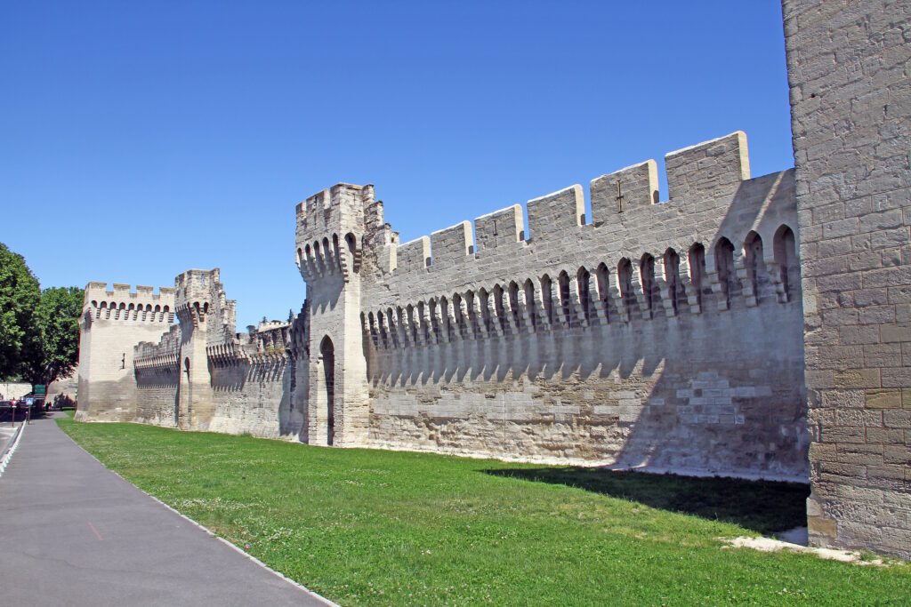Les remparts d'Avignon