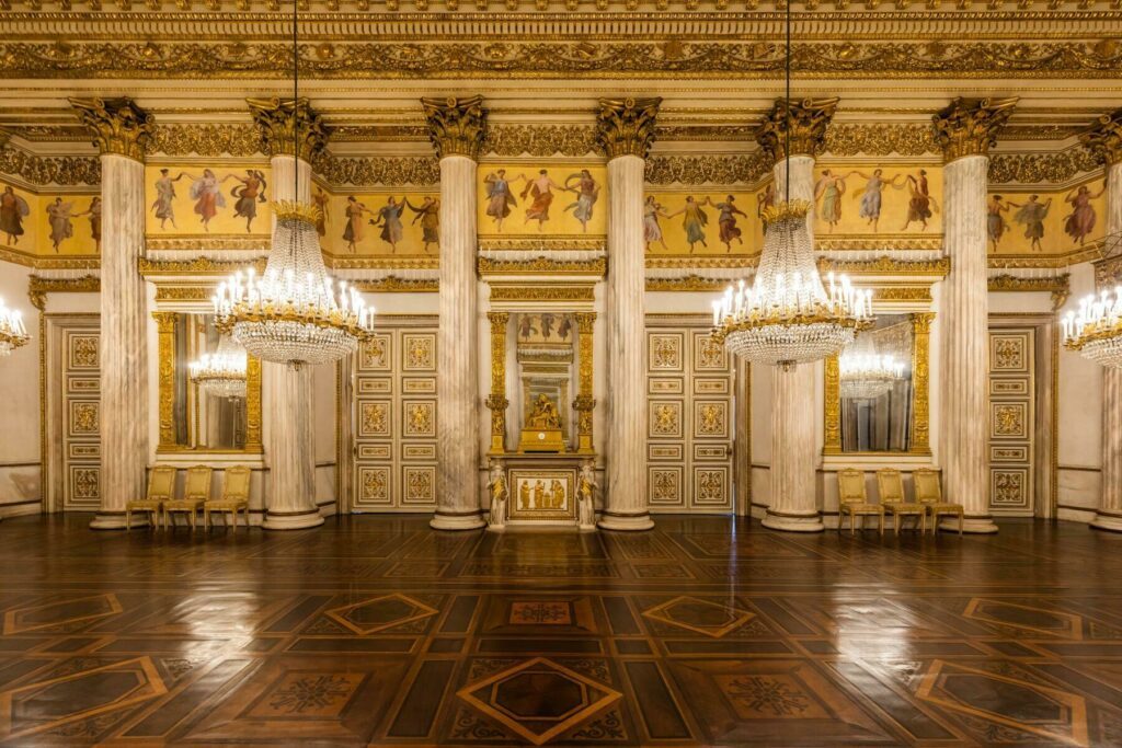 Intérieur du Palais Royal de Turin