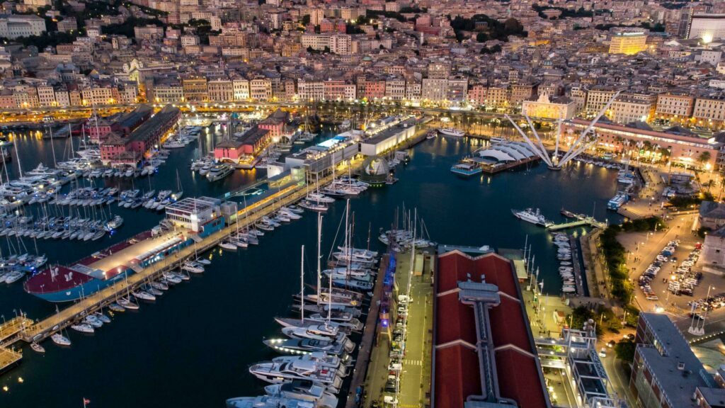 Le port de Gênes (Porto Antico)