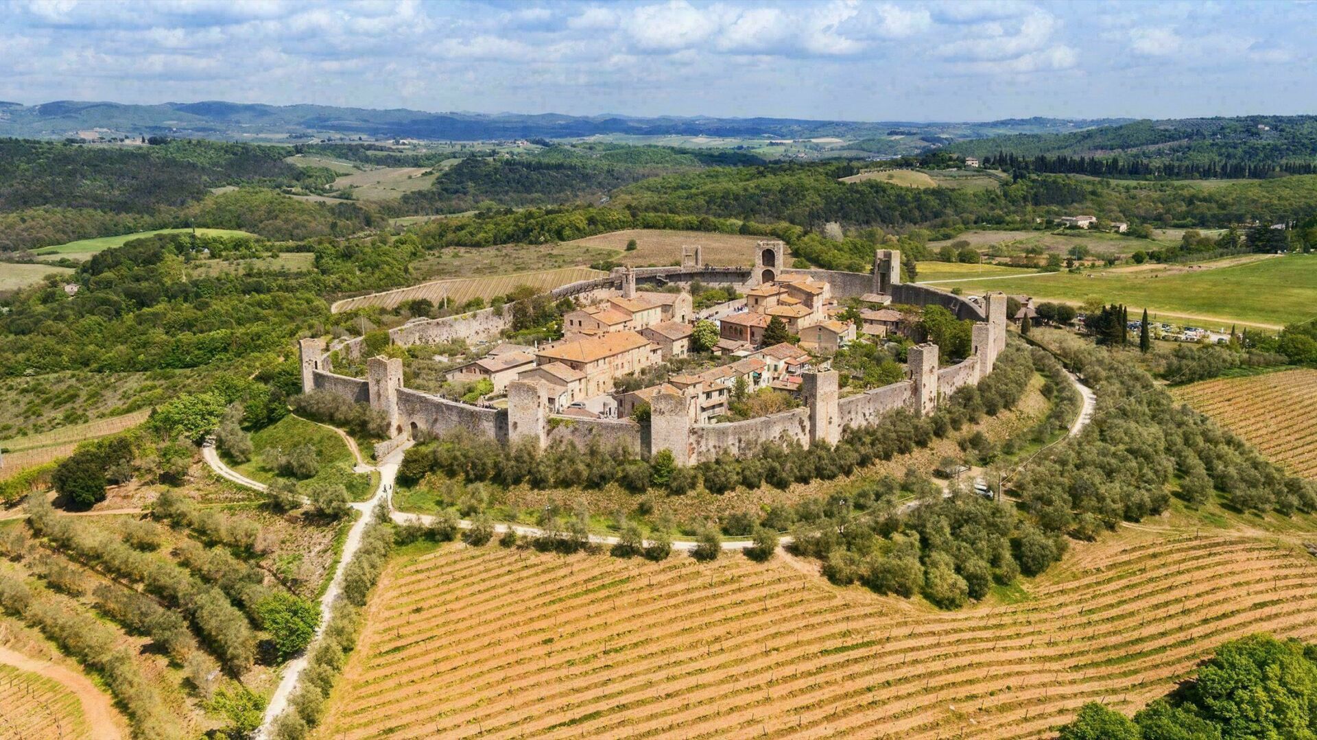 Un incontournable autour de Florence : Monteriggioni