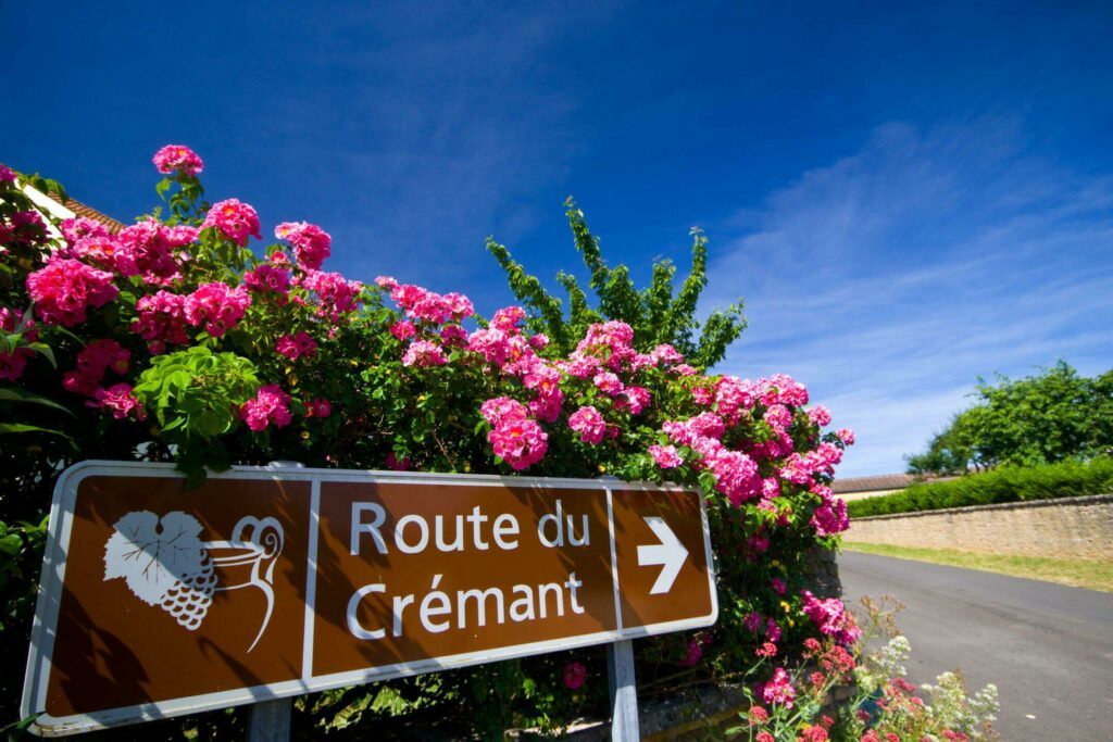 Route du Crémant dans les routes des vins de Bourgogne