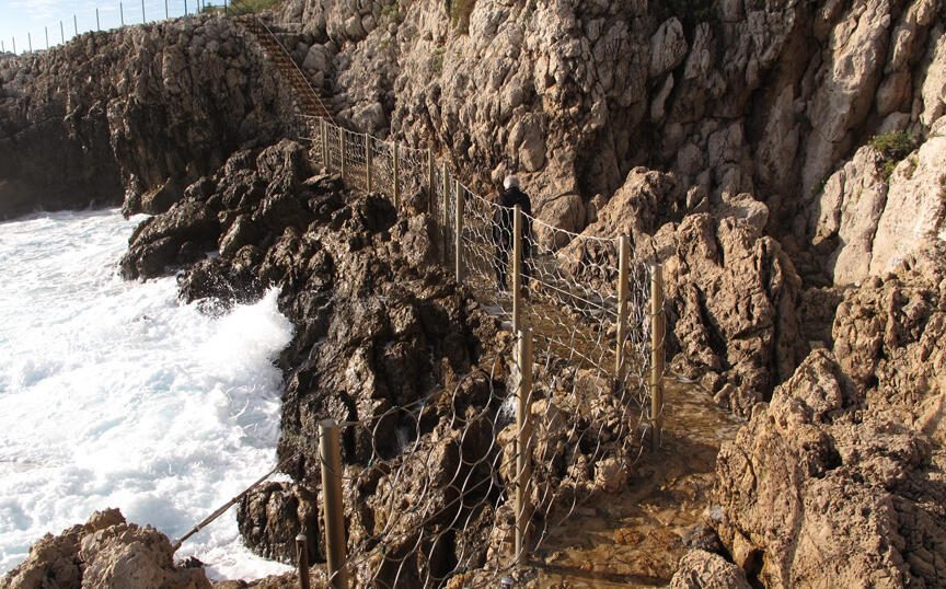 Le sentier de Tire-Poil à faire à Antibes