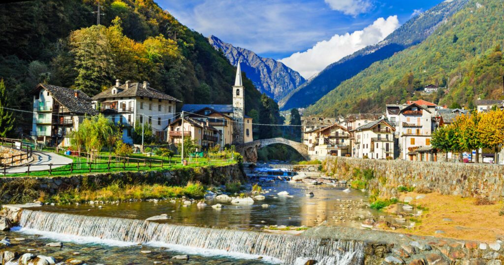 Un village de la Vallée d'Aoste