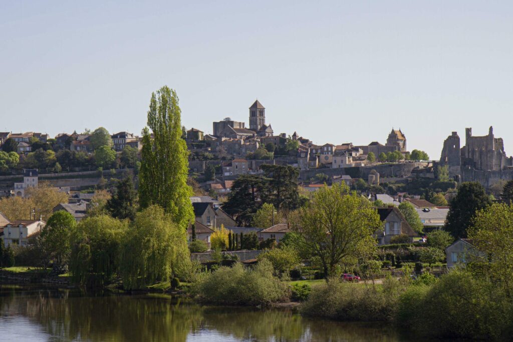 Vue sur Chauvigny