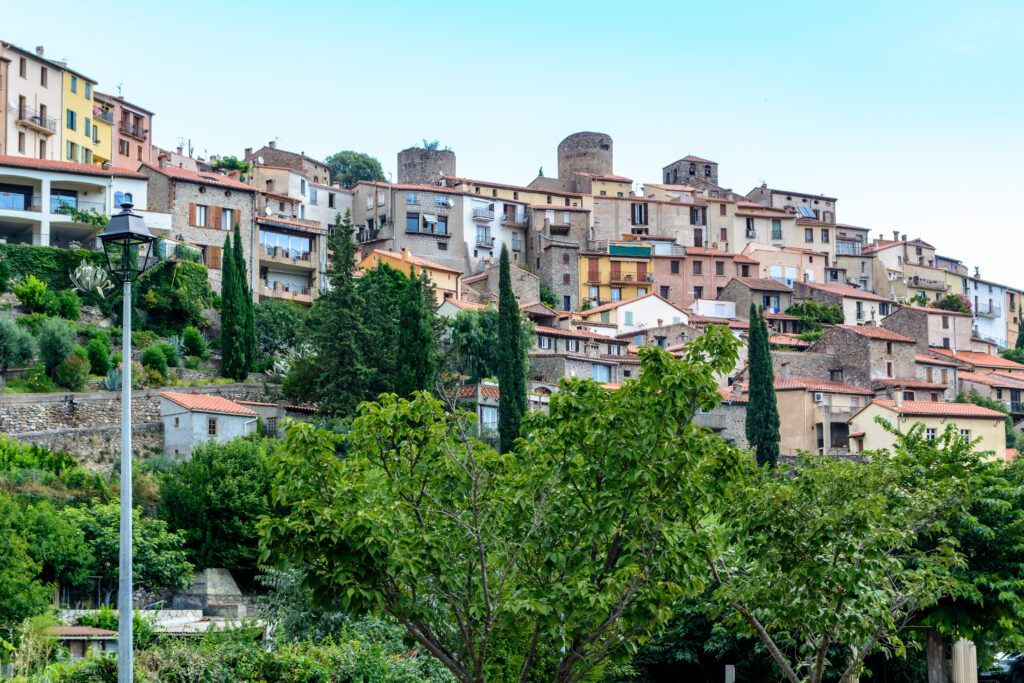 Palalda, Amélie-les-bains common in the Pyrénées-Orientales, France