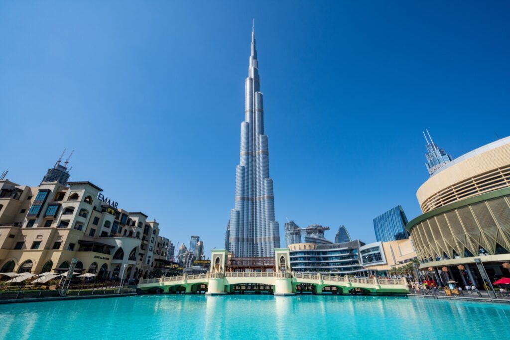 Dubai voir le Burj Khalifa