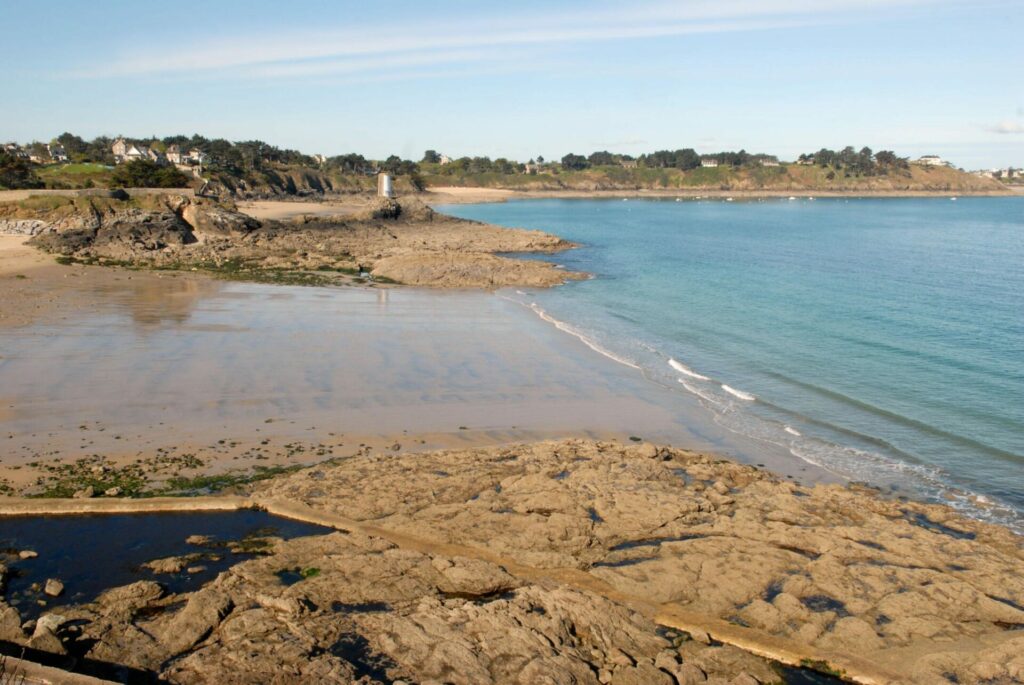 Plage du Port Blanc à Dinard