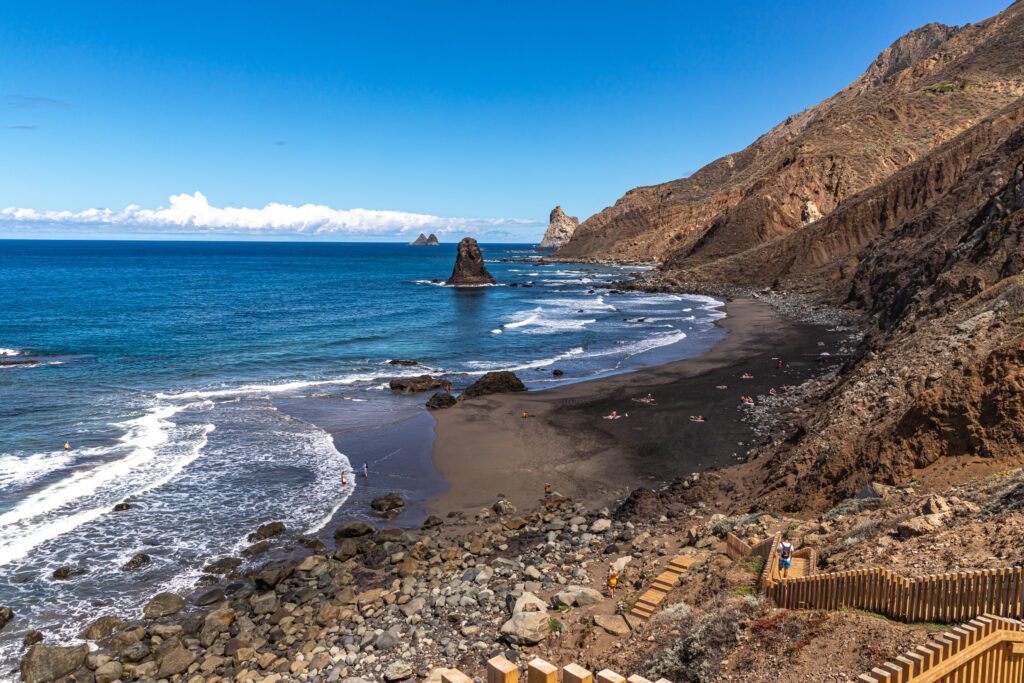 La Playa de Benijo dans les plages de Tenerife