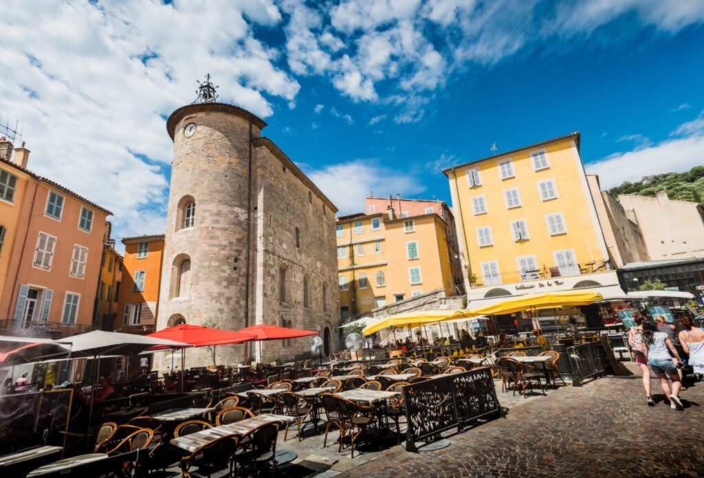 Templar Tower on Place Massillon in Hyères