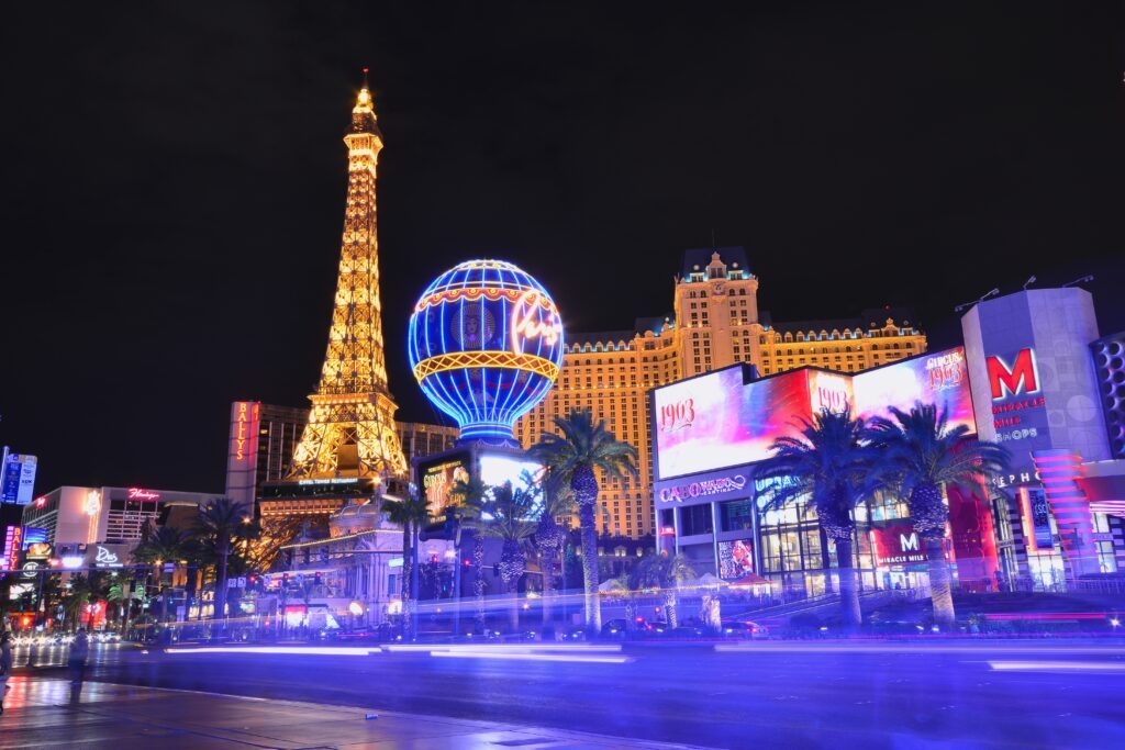 Las Vegas dans une bucket list de voyage