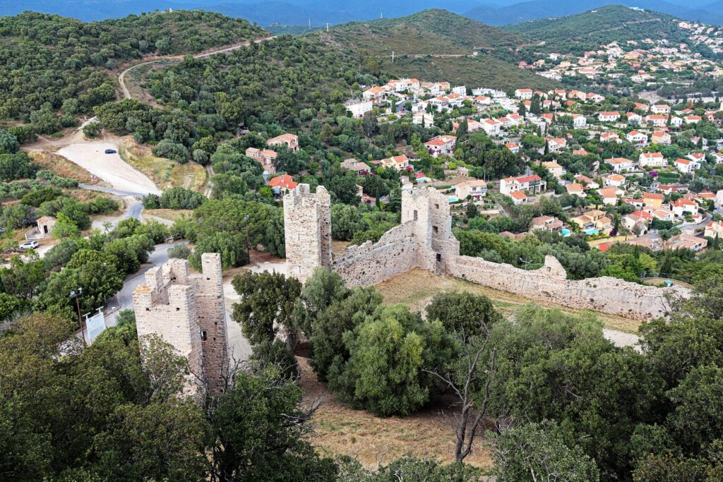 medieval castle - Hyères - France