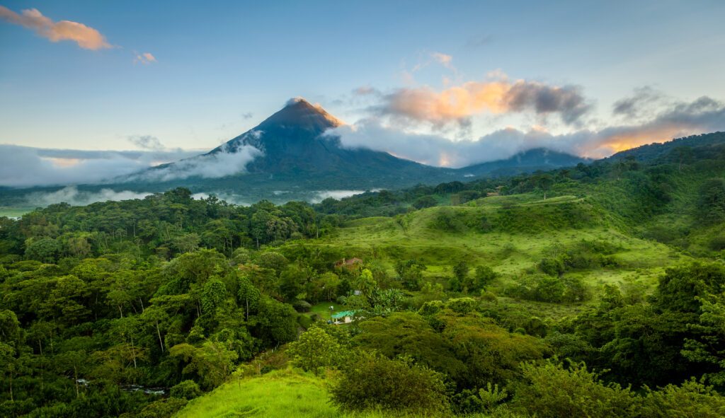 Le Costa Rica un pays verdoyant