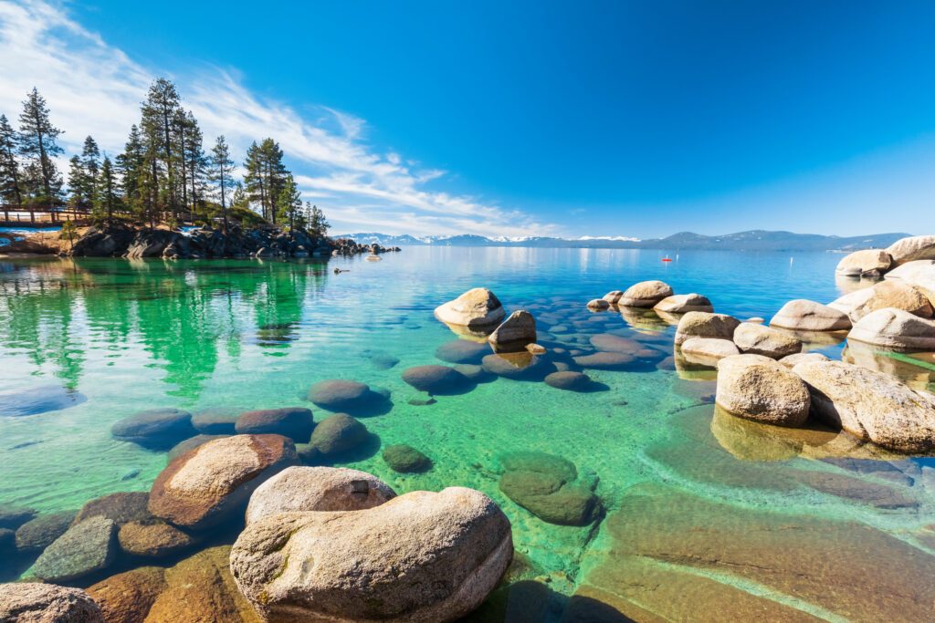 Le lac Tahoe, toujours aux Etats-Unis