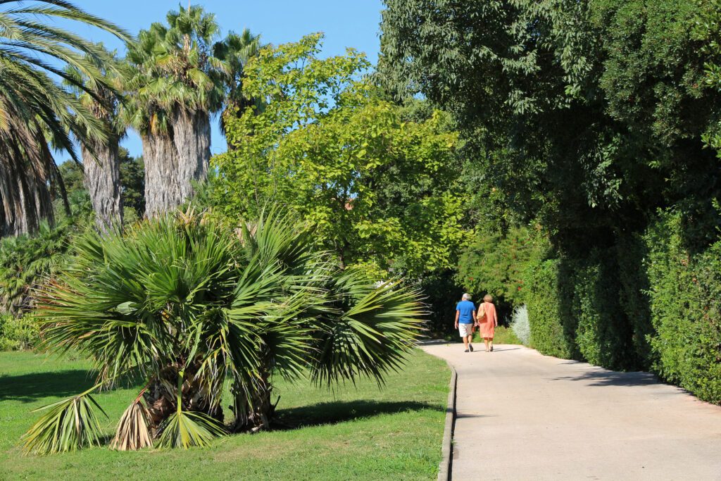 Mediterranean botanical garden - Olbius Riquier - Hyères - France