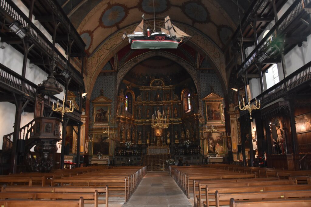 L'église Saint-Jean-Baptiste à Saint-Jean-de-Luz