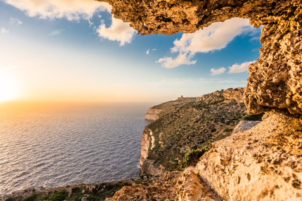 Les falaises de Ta’Cenc