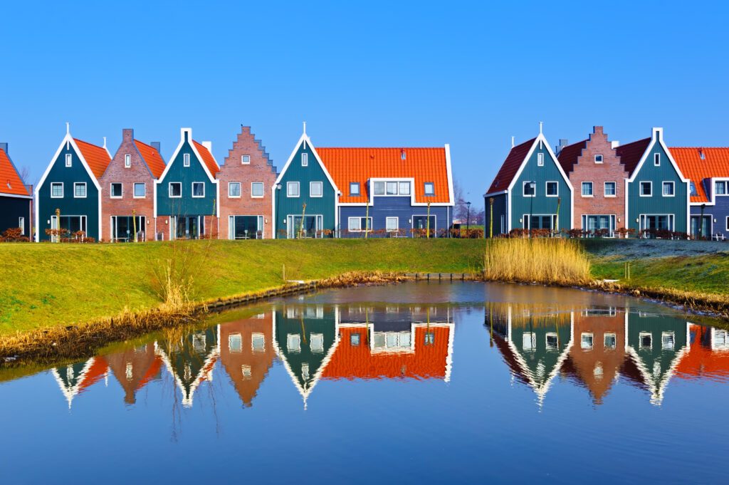 Les maisons colorées de Volendam
