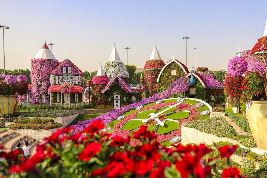Les millions de fleurs du jardin Dubai Miracle Garden