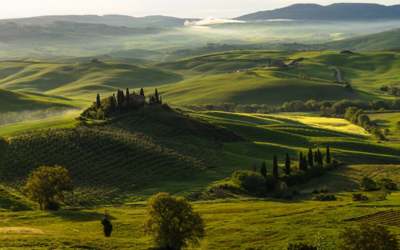 Les paysages de Toscane