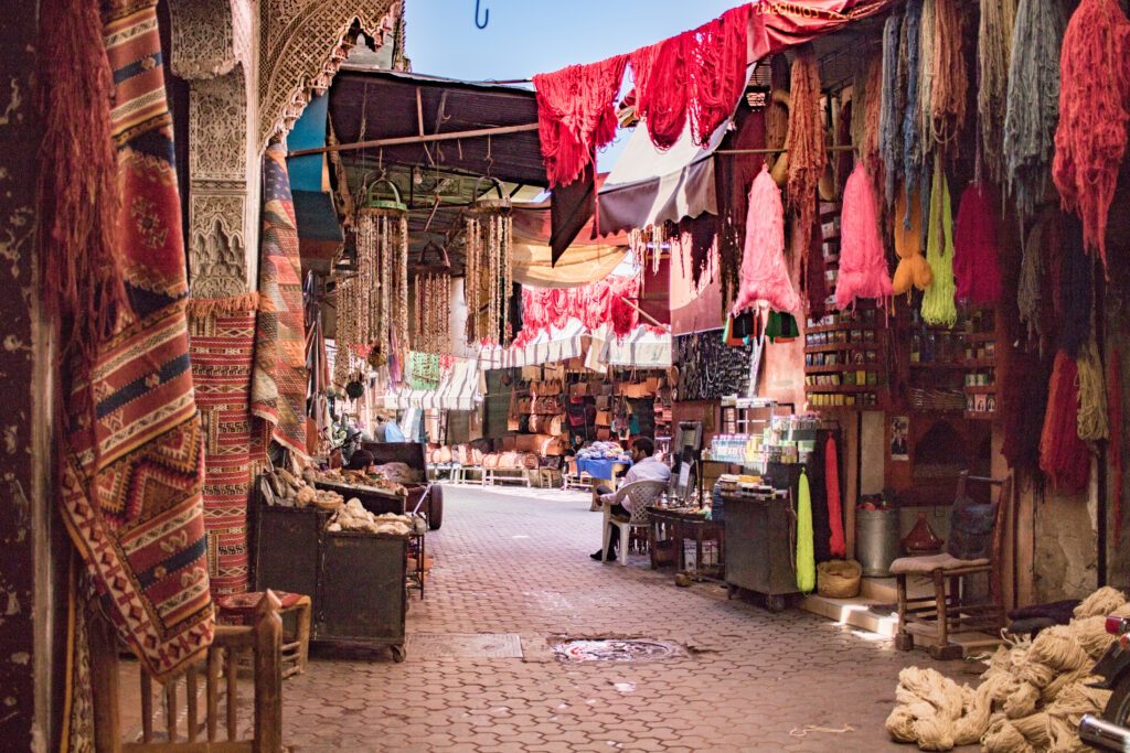 Färbersouks in Marrakech