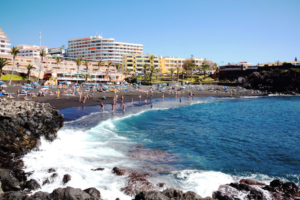 Playa de la Arena, plage de Tenerife