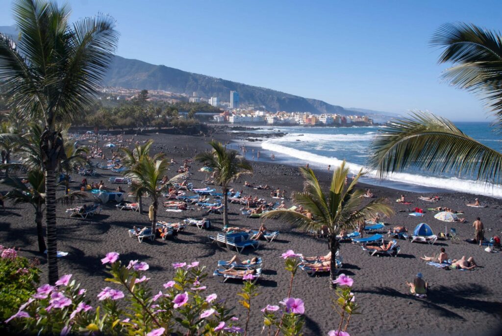 Playa Jardín Puerto de la Cruz, à Tenerife
