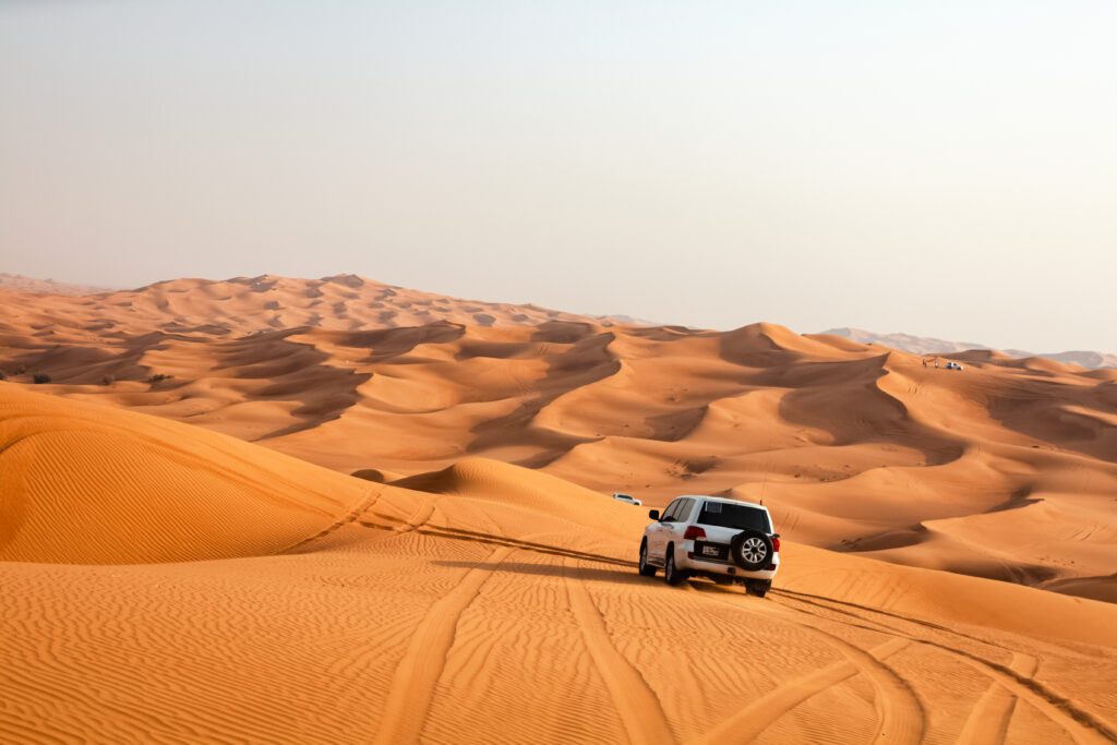 Safari en 4x4 dans le désert autour de Dubaï