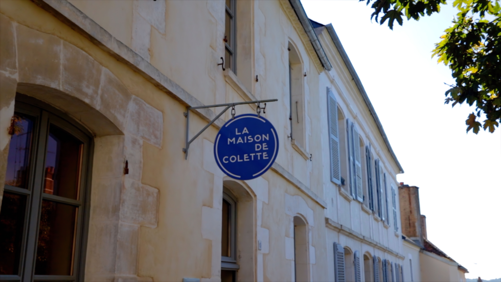 La maison de Colette au village de Saint Sauveur en Puisaye 