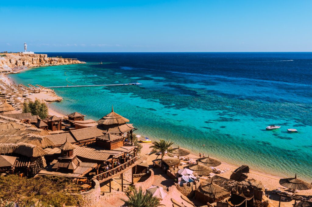 La plage de Charm-el-Cheikh