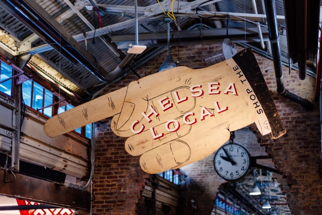 Intérieur du Chelsea Market